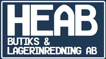 Ny och begagnad butiksinredning och lagerinredning från Heab