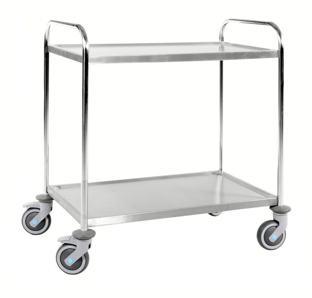 Rostfri vagn 910x590x965